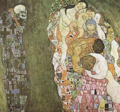 Gustav Klimt Death and Life (mk20) France oil painting art